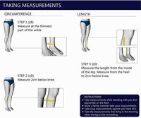 Sigvaris Medical Compression Stockings Top Fine Select Class 2 Below Knee length S/M/L