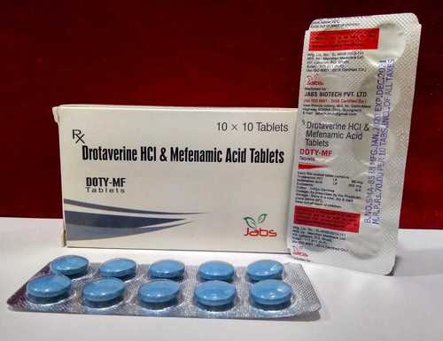 Drotaverine HCI & Mefenamic Acid Tablets By JABS BIOTECH PVT. LTD.