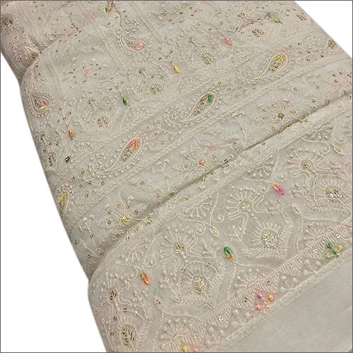 lucknovi embroidery fabric