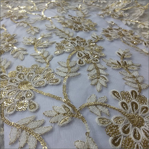 Butterfly Net Fabrics Texture: Embroidered