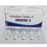 Amlodipine Tablets - 2.5mg, 5mg, 10mg | General Medicines, Suitable For All, Store In Cool And Dry Place