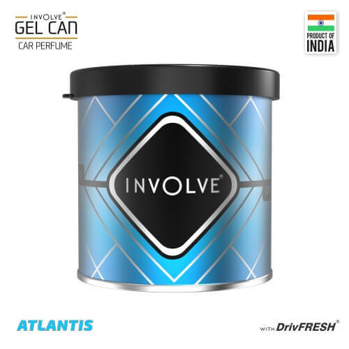 Involve Gel Can Car Air Freshener Gel - Atlantis Gel Car Fragrance