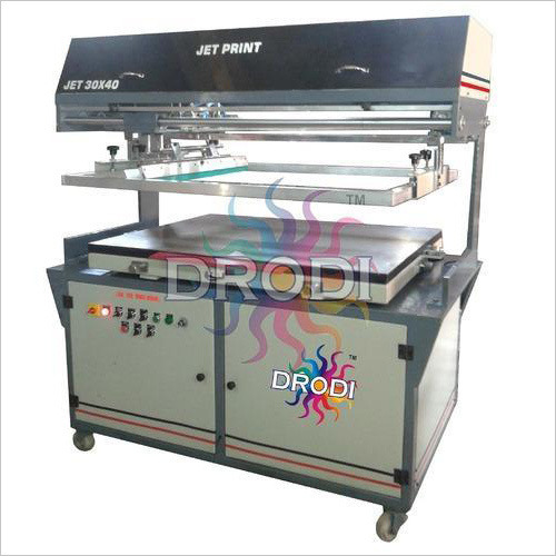 Label Flat Screen Printing Machine By DR OPTICAL DISC INDIA PVT. LTD.