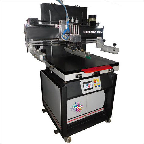 Flat Bed Screen Printing Machine