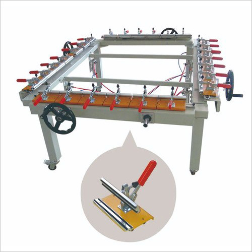 Mechanical Fabric Screen Stretching Machine By DR OPTICAL DISC INDIA PVT. LTD.