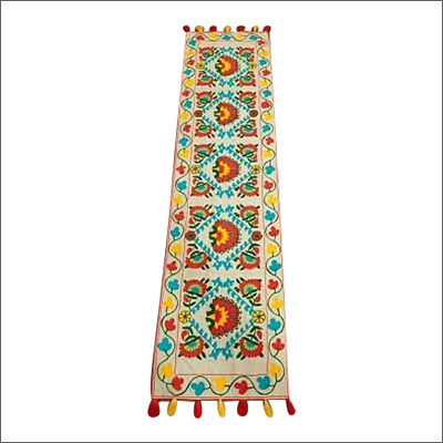 Available In Different Color Suzani Table Runner