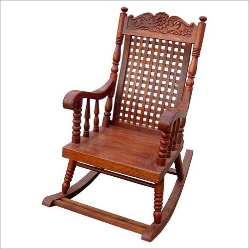 Eco-Friendly Wooden Rocking Chair
