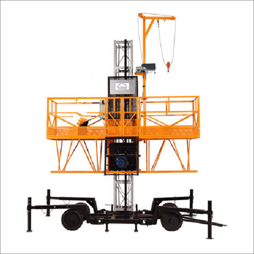 Work Platforms For External Works Capacity: 50-100 Kg/Hr