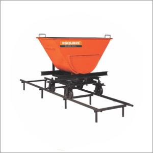 MS Slab Trolley With Tilting Bucket By ESQUIRE MACHINES PVT. LTD.