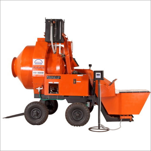 Orange Automatic Reverse Drum Mixer