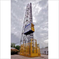 Mild Steel Passenger Cum Material Hoist