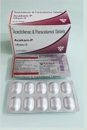 Aceclofenac and Paracetamol Tablets