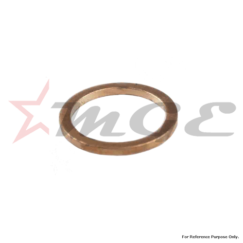 Filter Plug Washer For Crankcase Royal Enfield - Reference Part Number - #144846/A, #500122/B