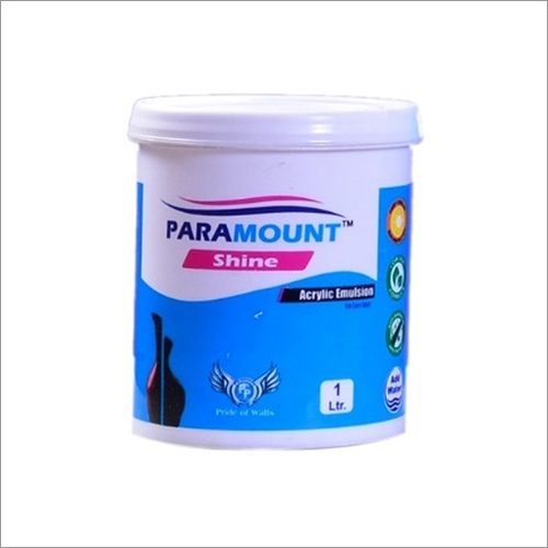 1Ltr Paramount Shine Acrylic Interior Emulsion By PARAMOUNT PLASTER PVT. LTD.
