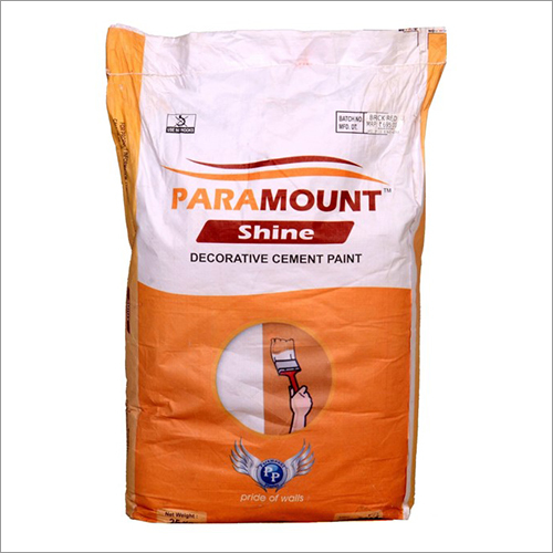 25Kg Paramount Shine Decorative Cement Paint By PARAMOUNT PLASTER PVT. LTD.