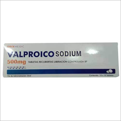 Valproate Sodium 500 Mg Tablet Keep Dry & Cool Place