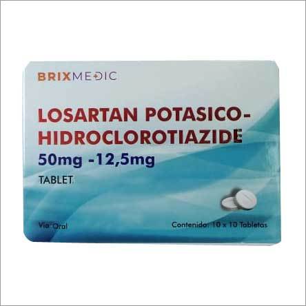 Losartan Potasico - Hydrochlorotiazide Tablets By BRIX BIOPHARMA PVT LTD