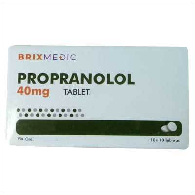 Propranolol 40 mg Tablet