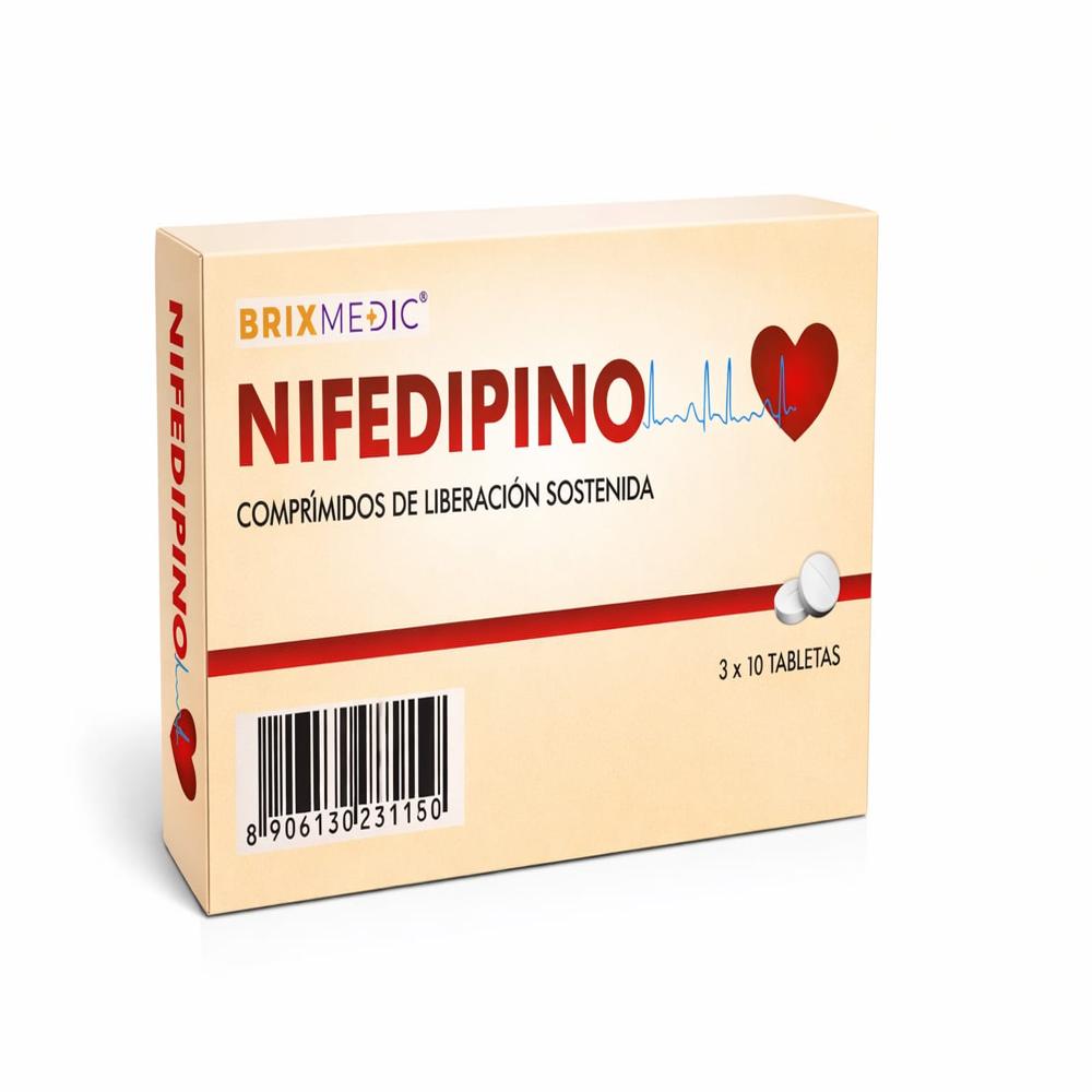 Nifedipine Sustained Tablet USP 30 mg 