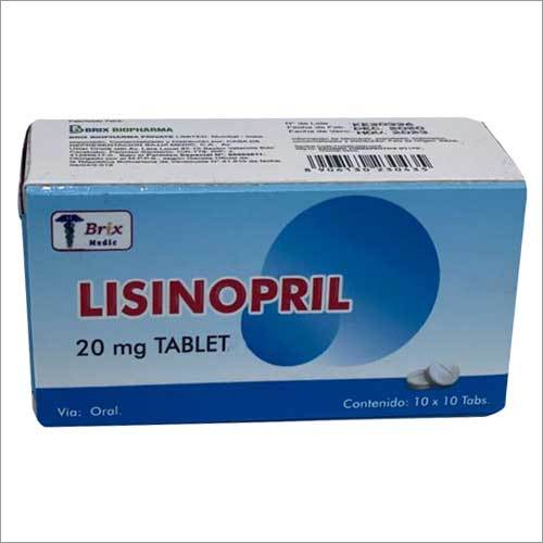 Lisinopril 20 Mg Tablet Keep Dry & Cool Place