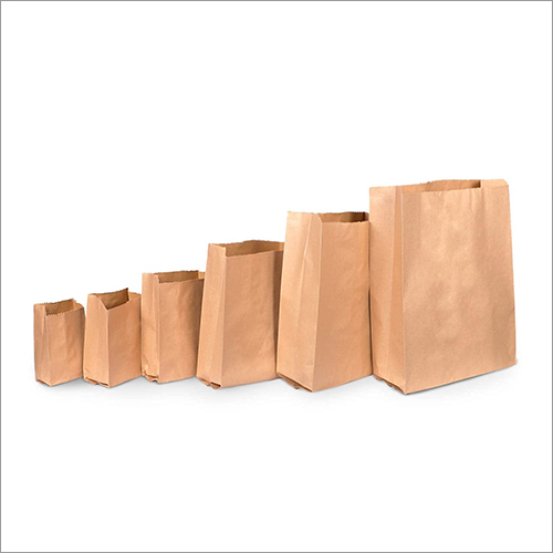 Plain Brown Paper Packaging Pouch