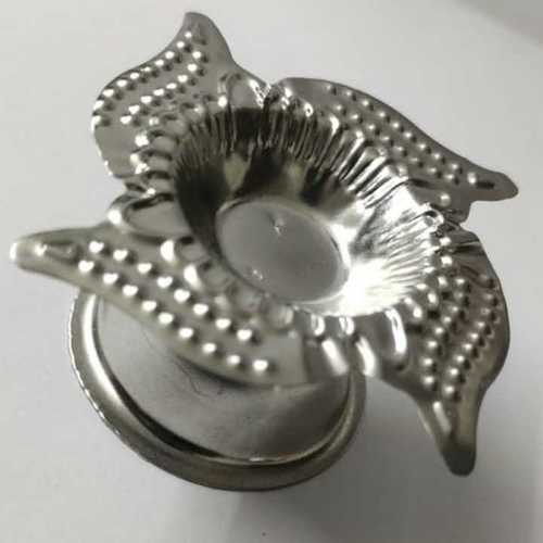 Silver Colour Swastik Diya Sliver