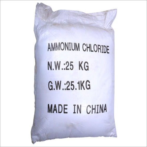 25 Kg Ammonium Chloride Application: Industrial