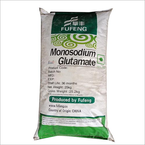25 Kg Monosodium Glutamate Application: Industrial