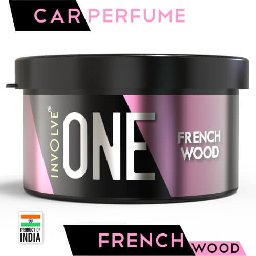 Involve ONE Organic Car Perfume - French Wood Organic Car Air Freshener