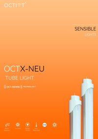 OCT XNEU T8 Radar Motion Sensor LED Tube Light 20W Auto On Off
