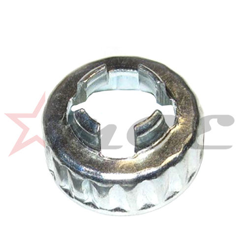 As Per Photo Vespa Px Lml Star Nv - Rear Hub Nut Castle Cover - Reference Part Number - #194423