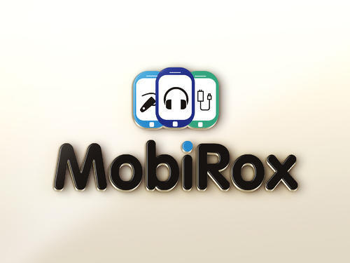 Mobile shop 3D Logo Design