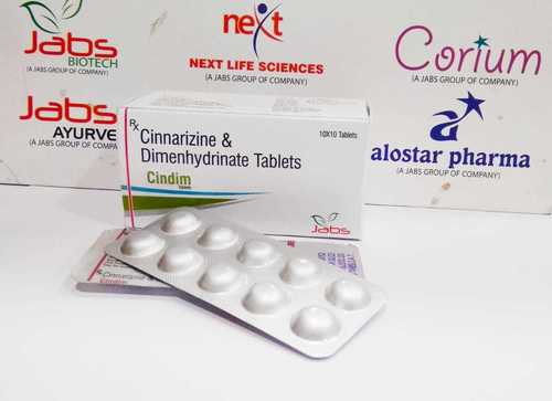 Cinnarizine & Dimenhydrinate Tablets By JABS BIOTECH PVT. LTD.