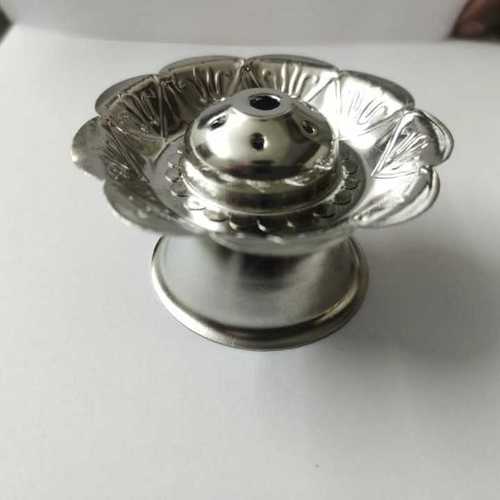 Kamal Beda Silver Diya