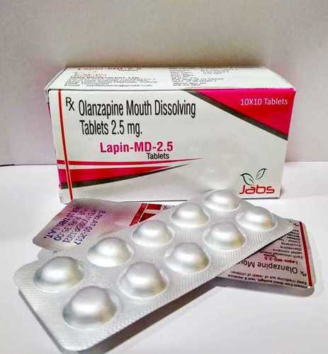 Olanzapine Mouth Dissolving Tablets 2.5 mg.