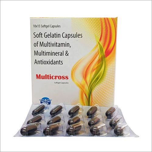 Soft Gelatin Capsules Of Multivitamin Multimineral And Antioxidants