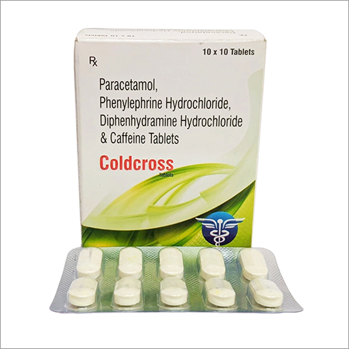Paracetamol Phenylephrine Hydrochloride Diphenhydramine Hydrochloride And Caffeine Tablets