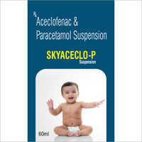 60ml Aceclofenac and Paracetamol Suspension