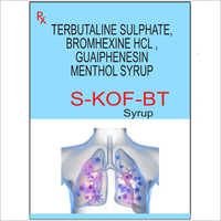 Terbutaline Sulphate Bromhexine HCL Guaiphenesin Menthol Syrup