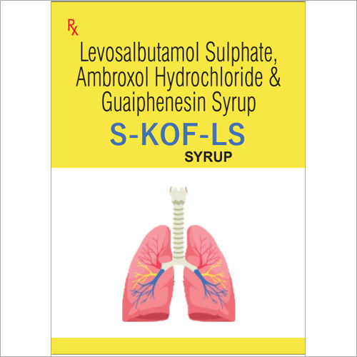 Levosalbutamol Sulphate Ambroxol Hydrochloride and Guaiphenesin Syrup