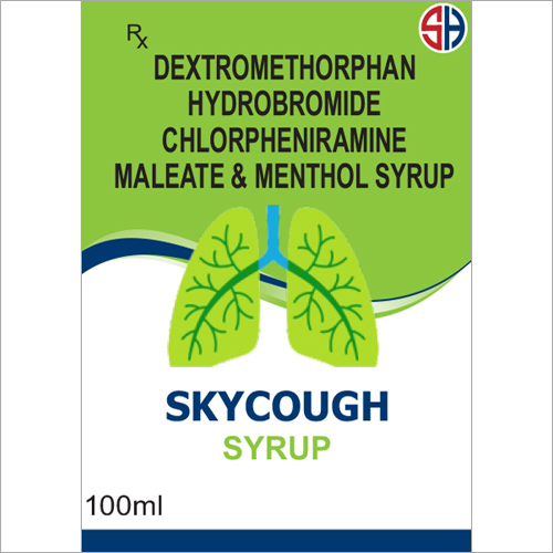 100 ml Dextromethorphan Hydrobromide Chlorpheniramine Maleate and Menthol Syrup