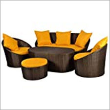 Modern Wicker Sofa Set