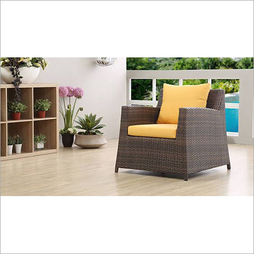 Wicker Patio Single Seater