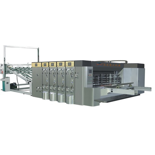 Lead Edge Feeder Flexo Printer Slotter Die Cutter Machine