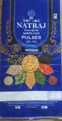 Printed BOPP Rice, Wheat and Pulses packaging bags