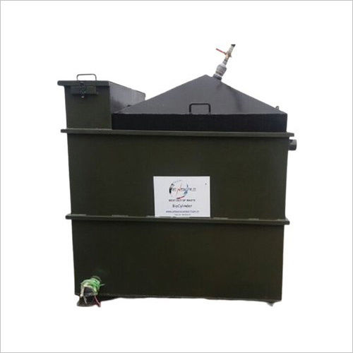 Ms (Frp Coated) Portable Biogas Plant