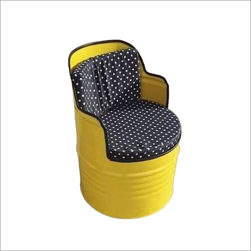 Yellow Single Seater Barrel Chair