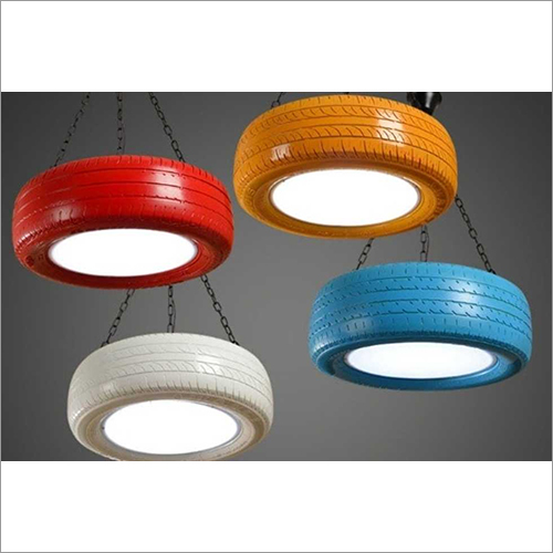 Cool White Car Tyre Hanging Lights