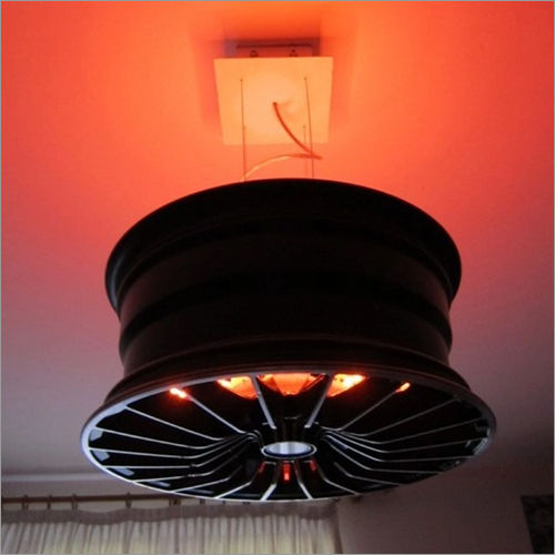 Black Wheel Alloy Decorative Hanging Lights