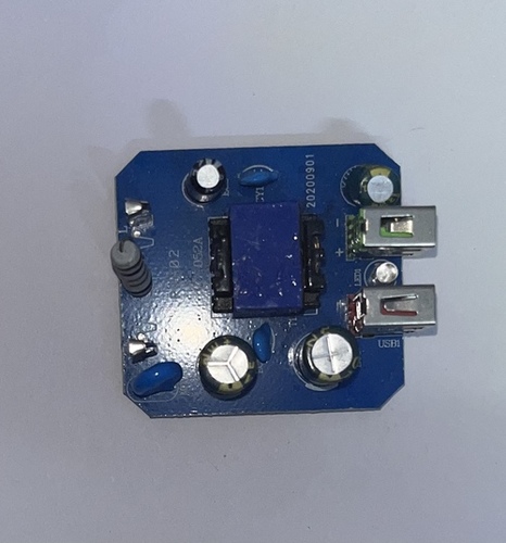 2.8 Amp adaptor pcb board